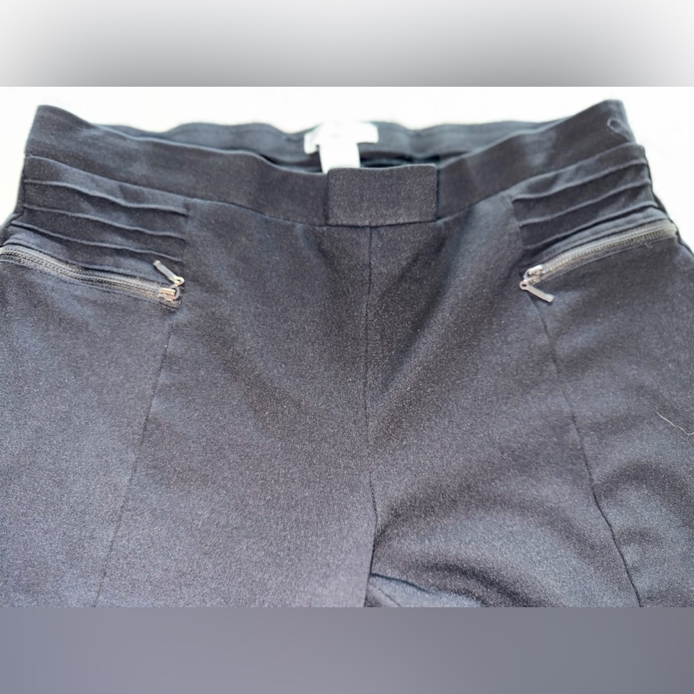 89th & Madison Pull-On Ponte Pants with Zip Pockets - Picture 3 of 6